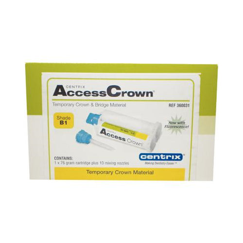 Centrix 360031 Access Crown Temporary Crown & Bridge Material Kit B1 76 Gm Centrix 360031 Access Crown Temporary Crown & Bridge Material Kit B1 76 Gm